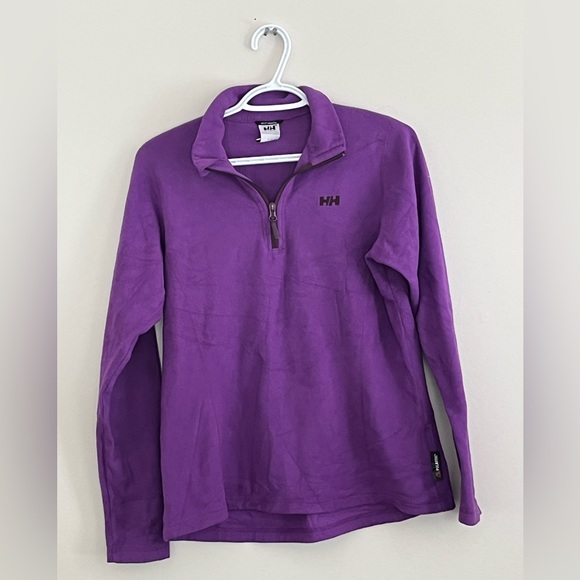 Preowned Women’s Large 1/4 zip Helly Hansen Polartec Pullover. - Picture 1 of 6